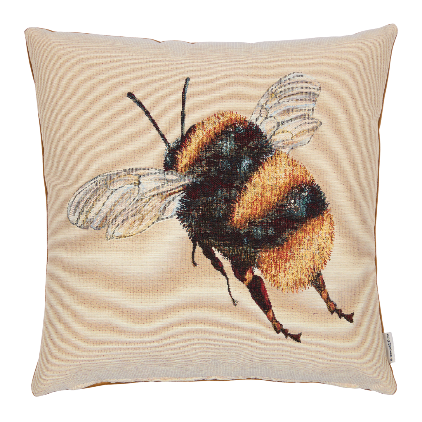 Humble Bumble Woven Cushion - 42x42cm (17"x17")