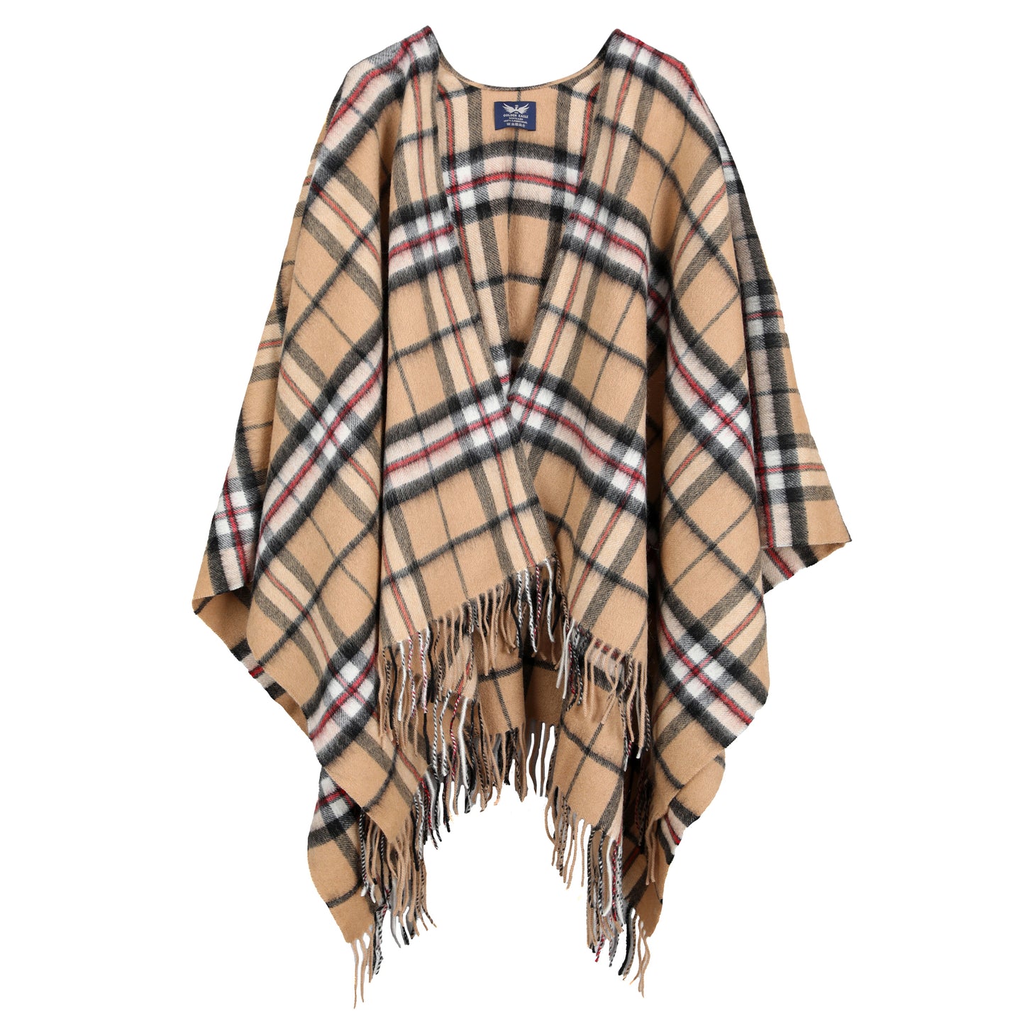 Thomson Camel Lambswool Cape