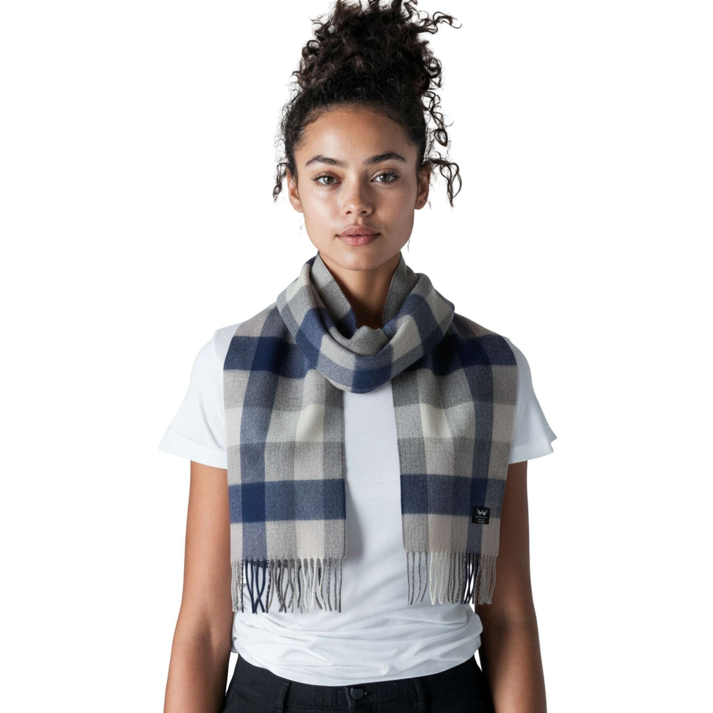 Swiss Coffee Lambswool Scarf