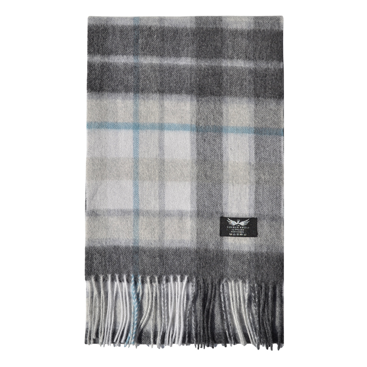 Ashleu Blue Cashmere Scarf