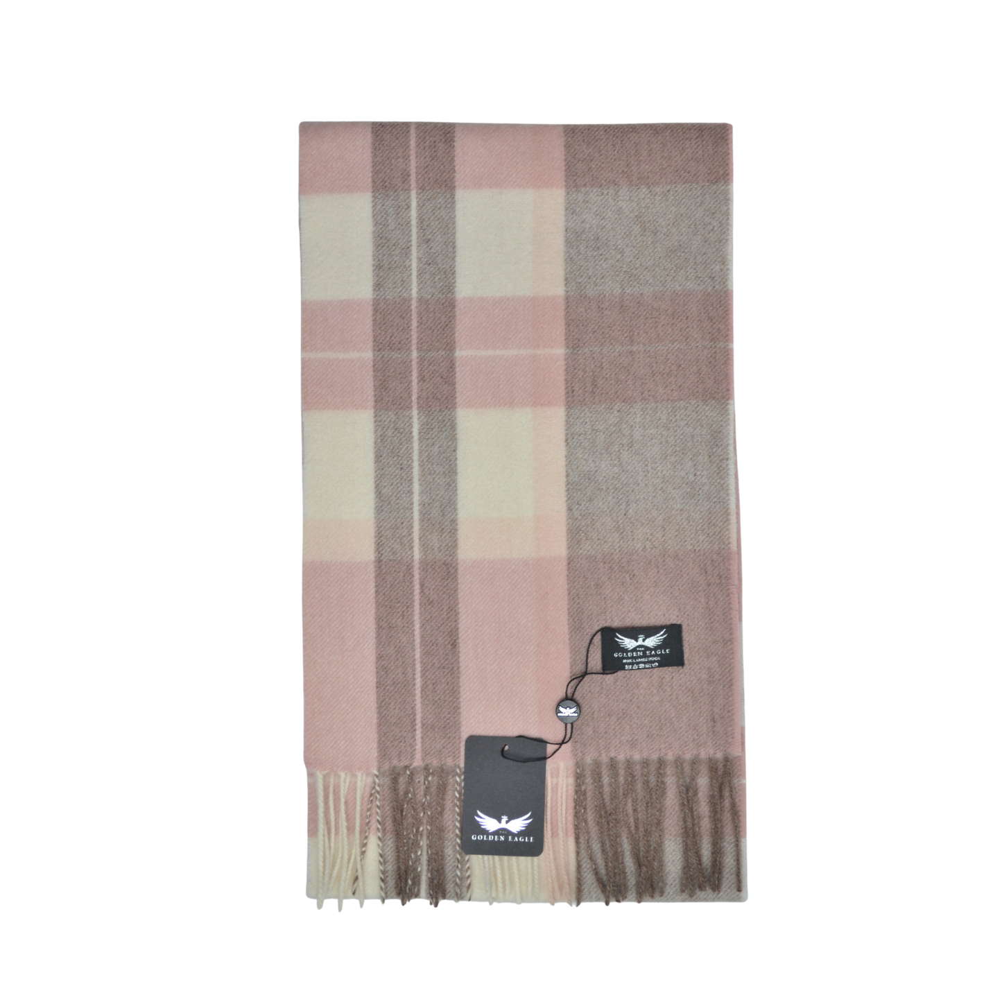 Cameo Check Lambswool Scarf