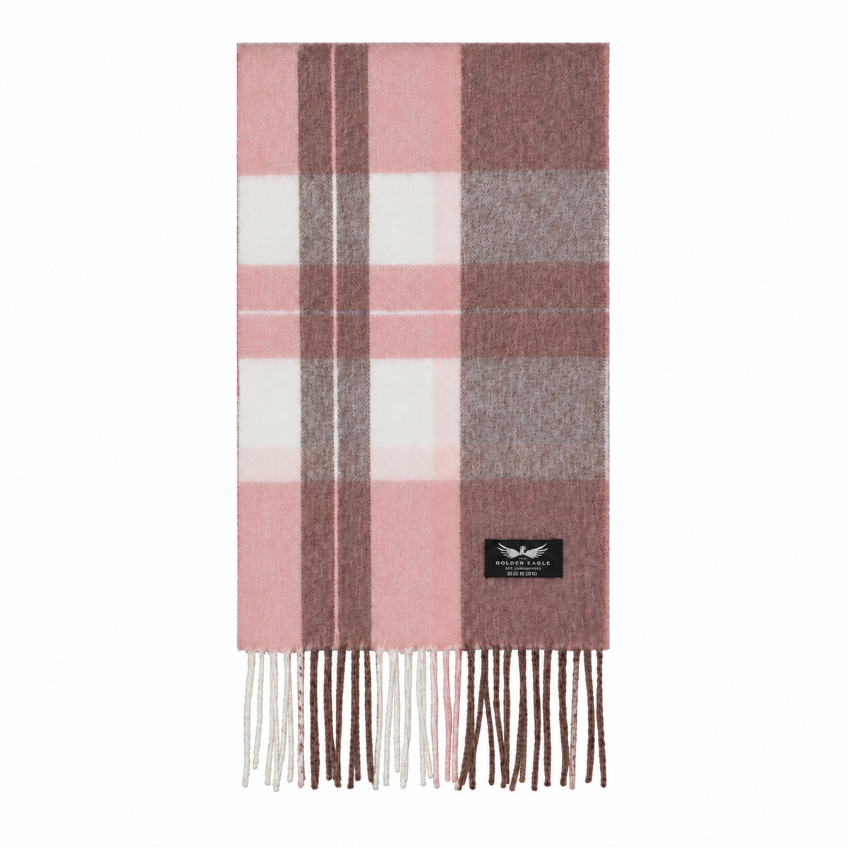 Cameo Check Lambswool Scarf