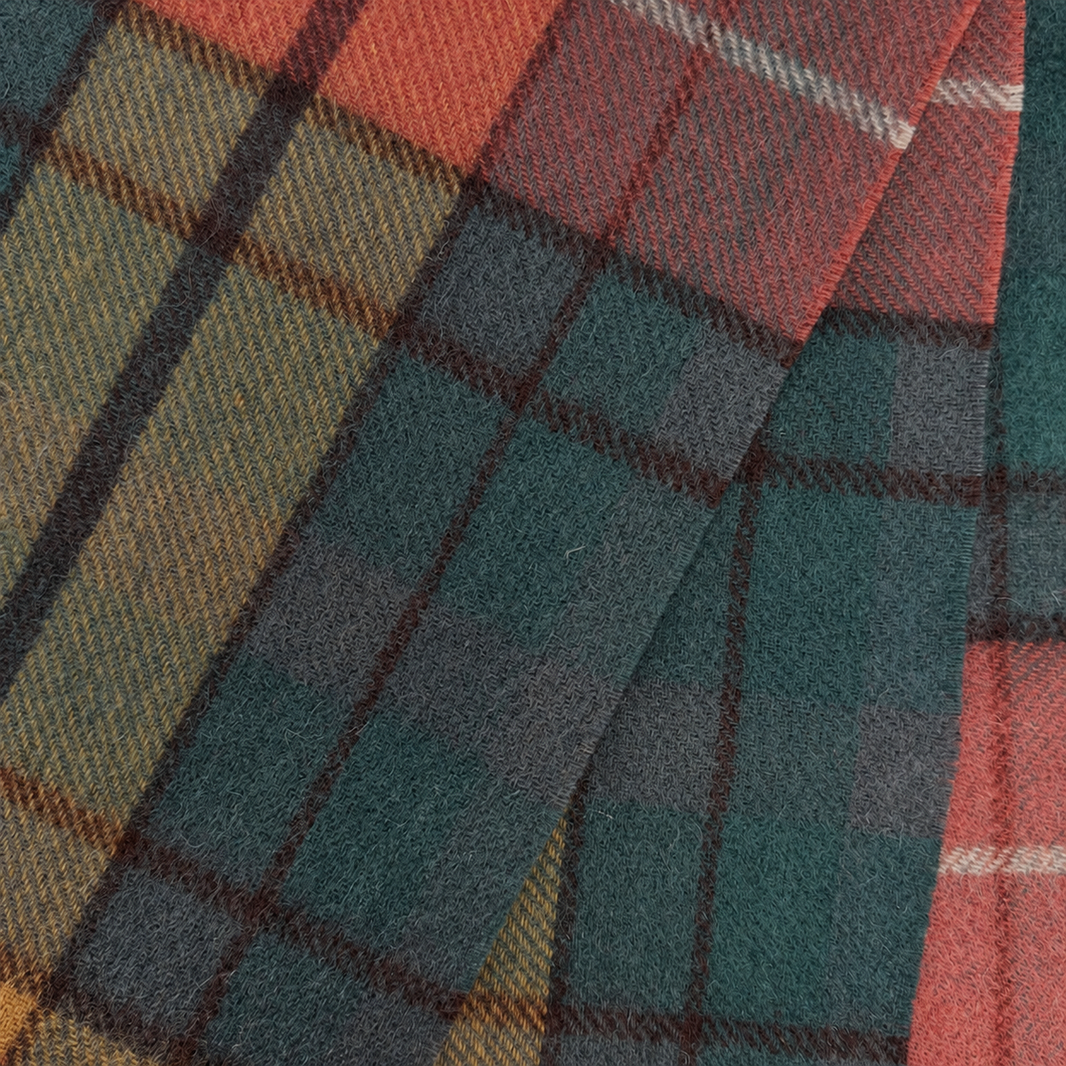 Antique Buchanan Tartan Lambswool Scarf