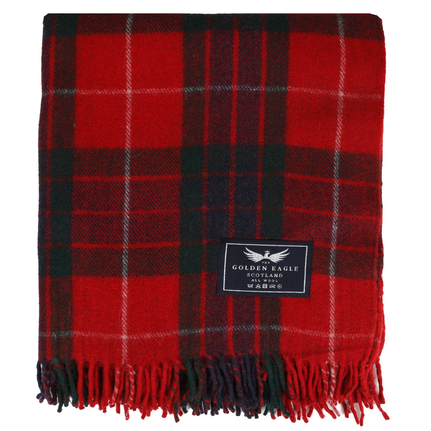 Fraser Red - Throw Blanket