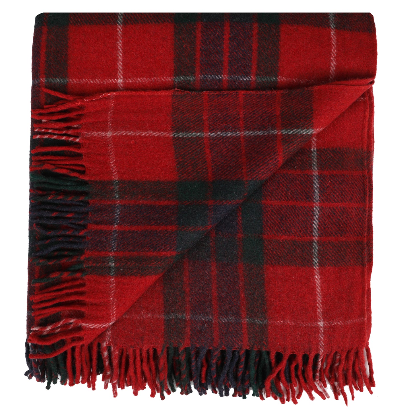 Fraser Red - Throw Blanket