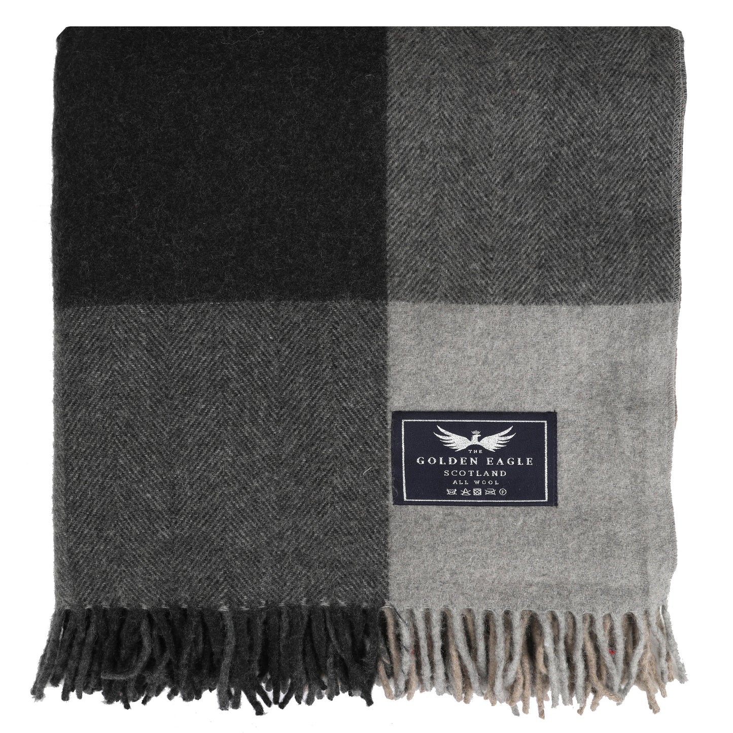 Grey Charcoal - Throw Blanket