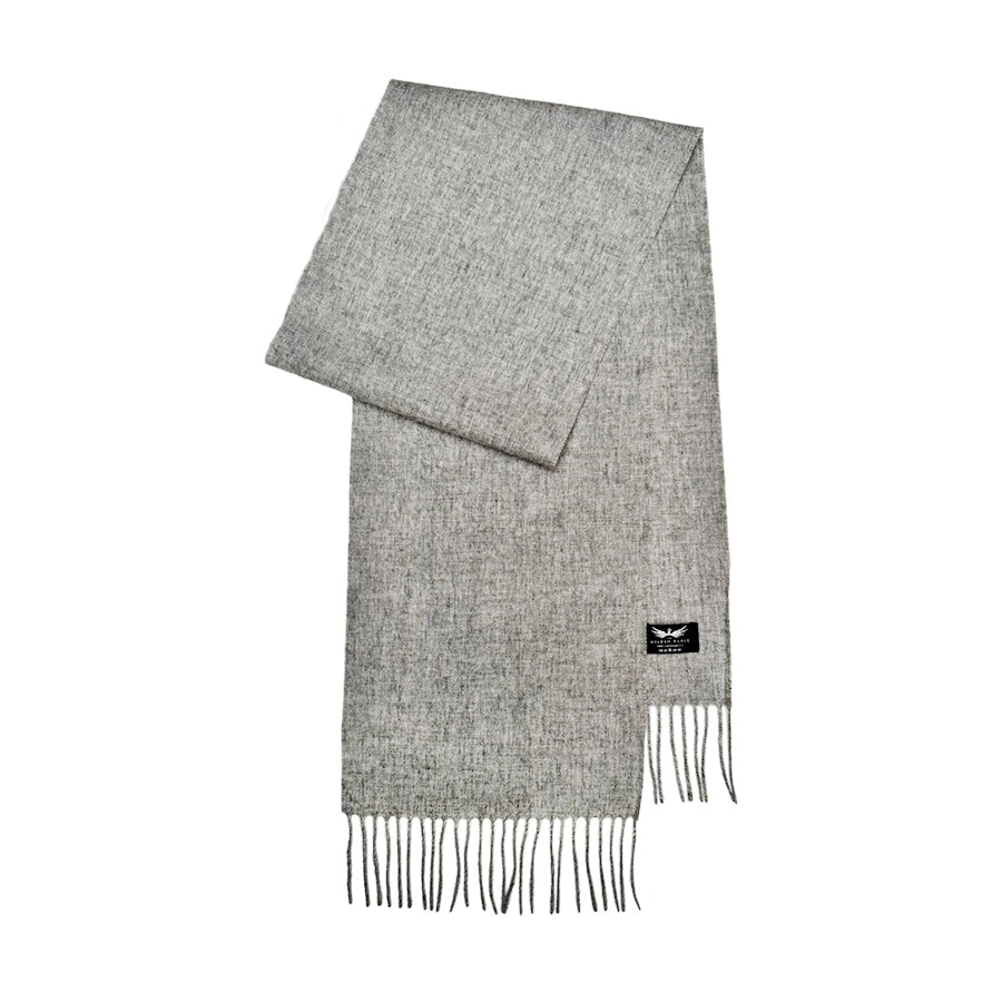 Light Grey Lambswool Scarf