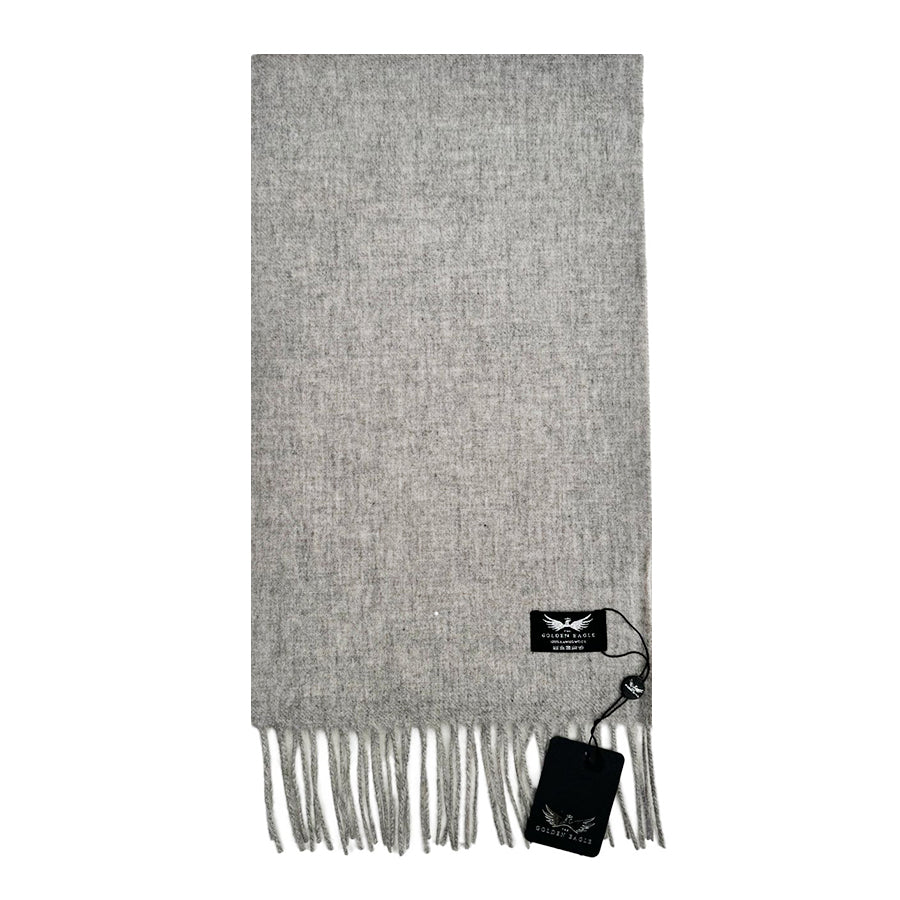 Light Grey Lambswool Scarf