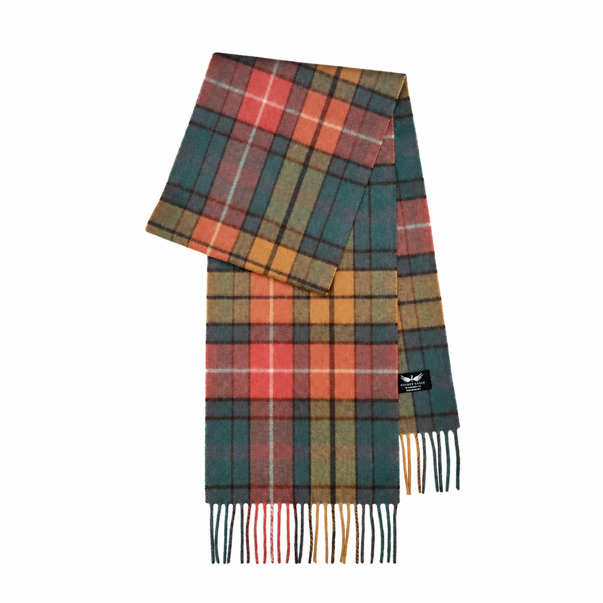Antique Buchanan Tartan Lambswool Scarf