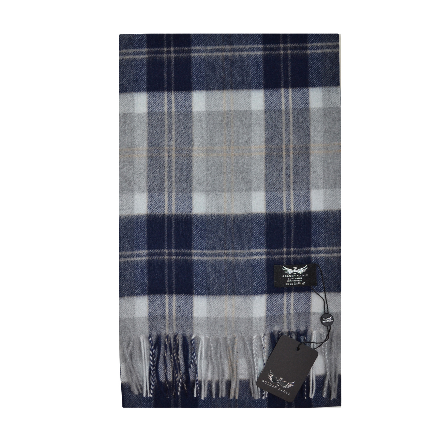 Silver Bannockbane Cashmere Scarf