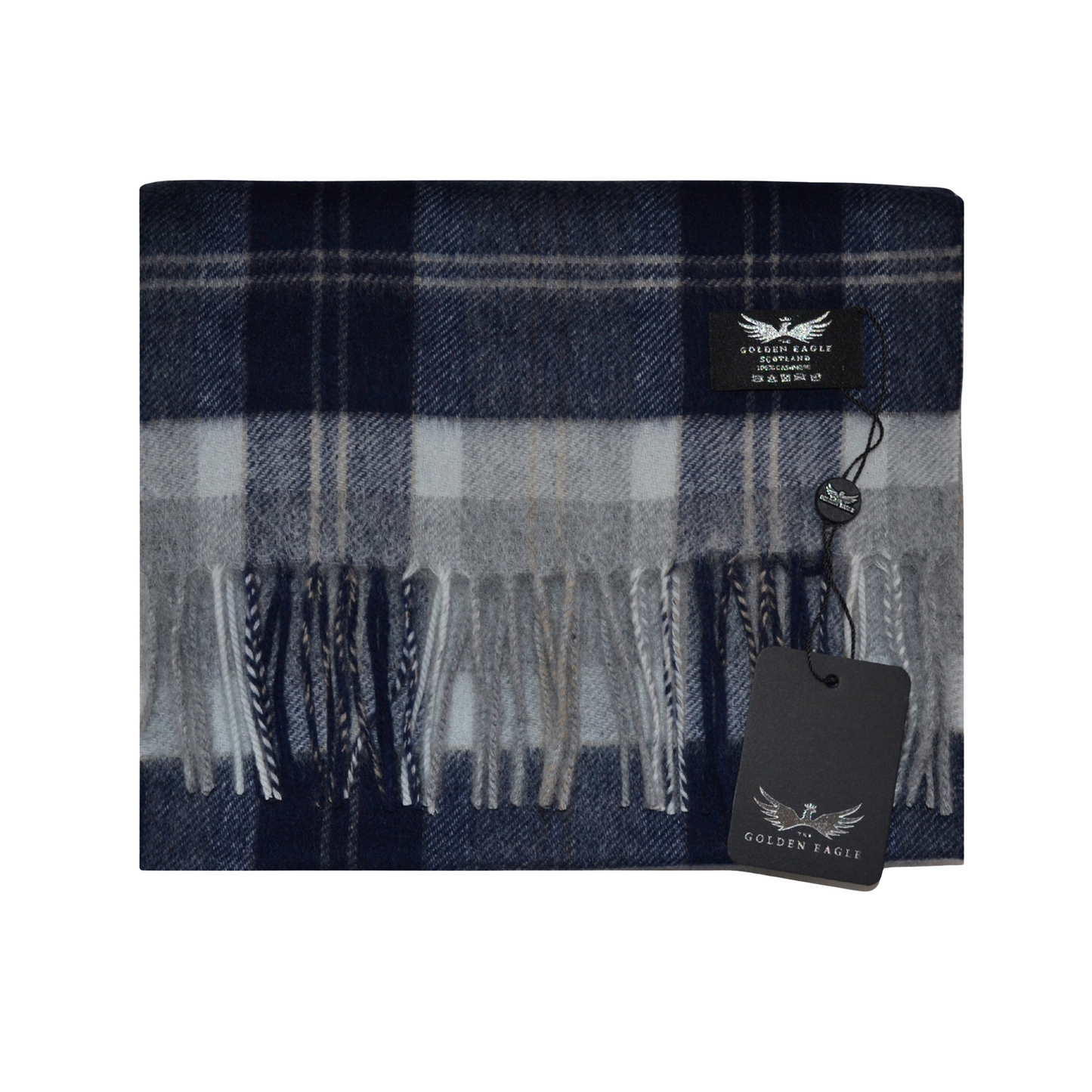 Silver Bannockbane Cashmere Scarf