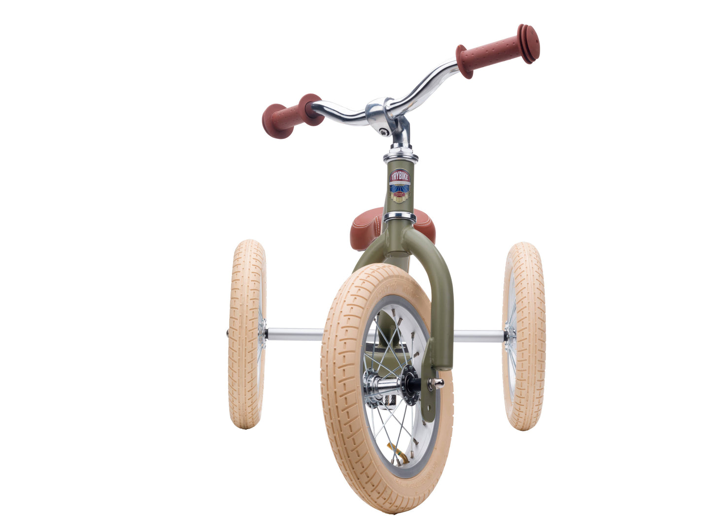 Trybike - Matte 2 In 1 Balance Bike / Trike - Vintage Green